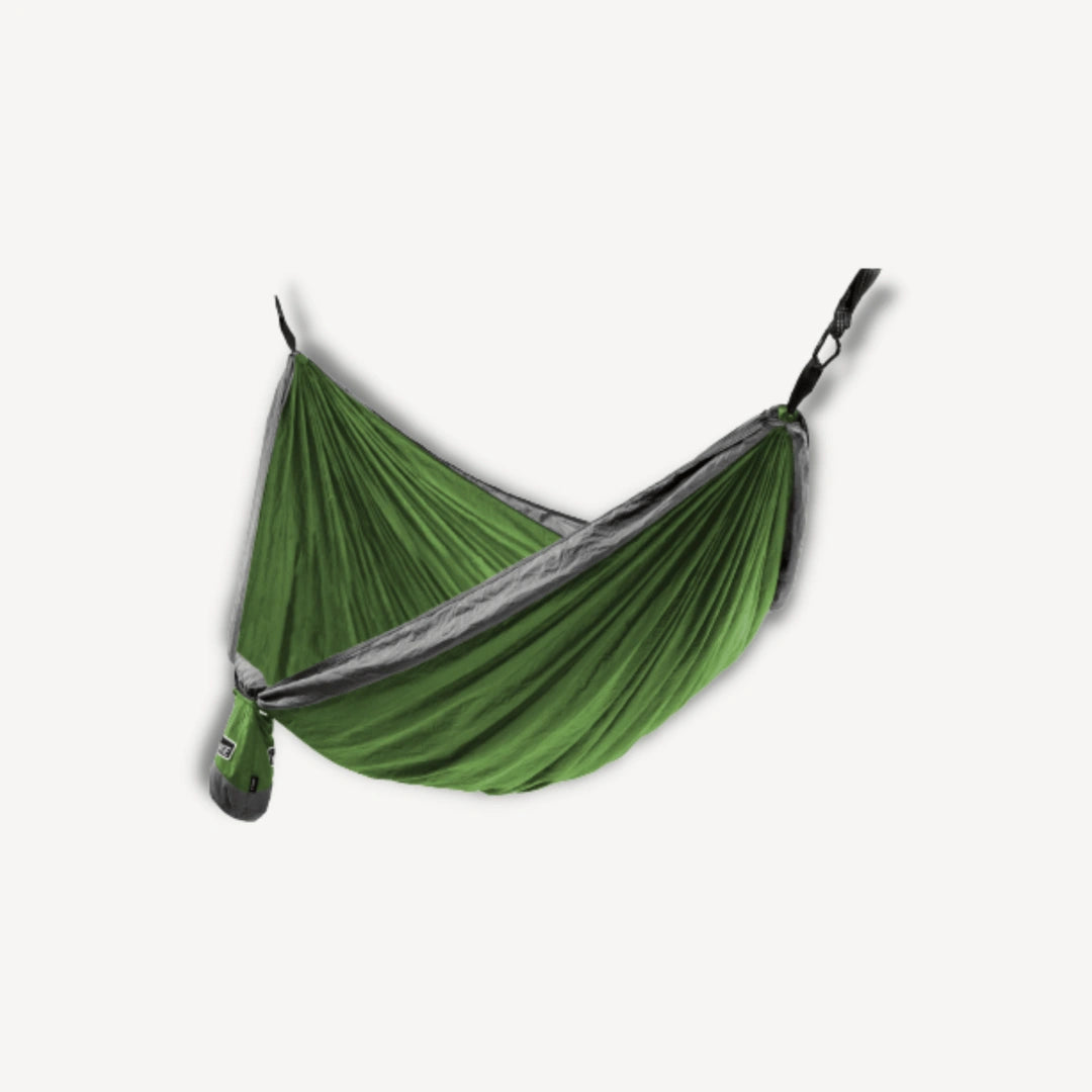 Green and gray hammock.